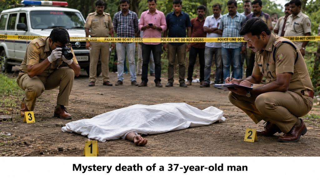 Mystery death of a 37-year-old man