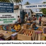 23 suspended fireworks factories allowed to resume