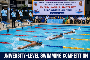 University-Level Swimming Competition