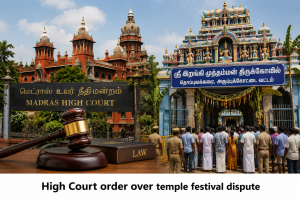 High Court order over temple festival dispute