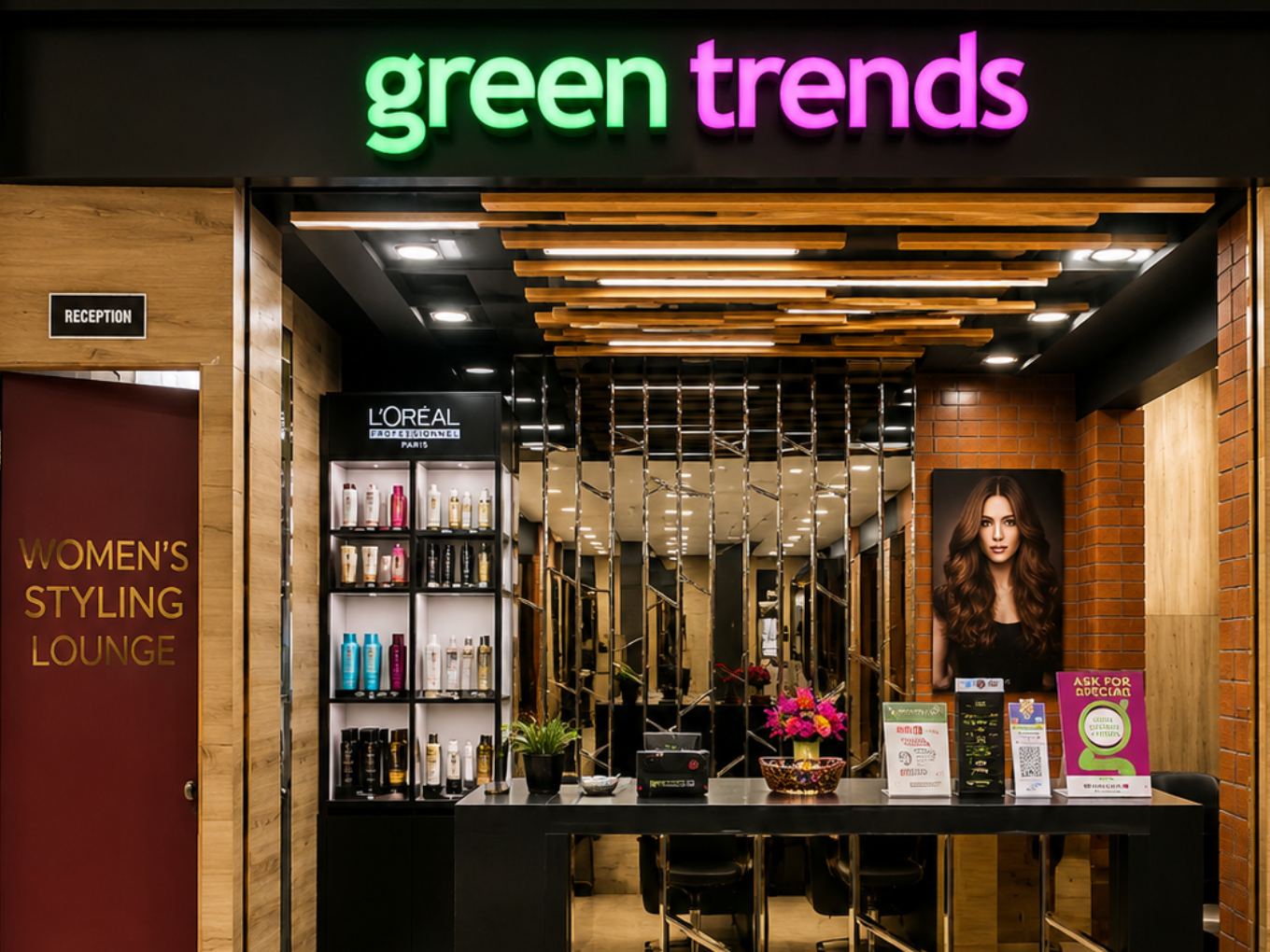 Green Trends Unisex Hair & Style Salon