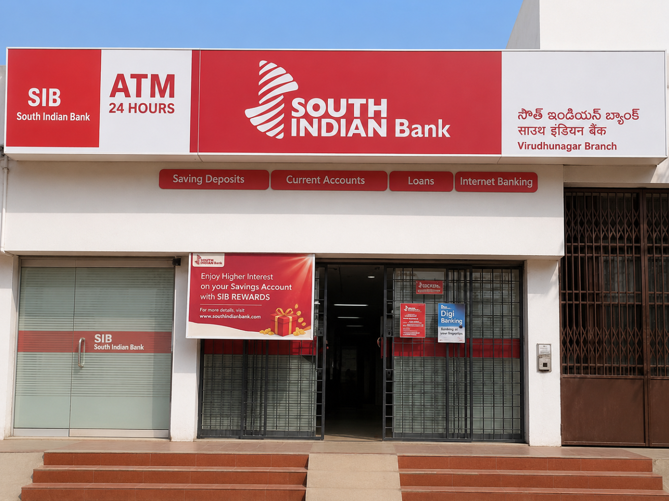 South Indian Bank – Virudhunagar Branch